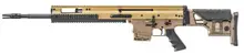FN SCAR 20S 6.5 Creedmoor 20" Barrel, Flat Dark Earth, 10-Round Capacity, Adjustable Precision Stock, Black Hogue Rubber Grip