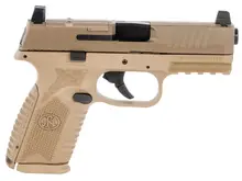 FN 509 Midsize MRD 9mm Luger 4" Barrel, Flat Dark Earth, Optics Ready, 15-Round, Semi-Automatic Pistol