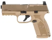 FN 509 Midsize MRD 9mm Luger, 4" Barrel, 10-Round, Flat Dark Earth, Optics Ready, Semi-Automatic Pistol