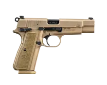 FN High Power 9mm 4.7" Barrel 17-Round Pistol, Flat Dark Earth (FDE) - 66-101069