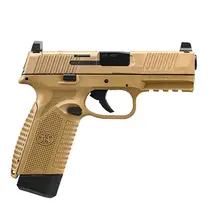 FN 545 MRD 45 ACP 4.1" Optic Ready Pistol with Co-Witness Sights and 2-15 Round Mags | FDE