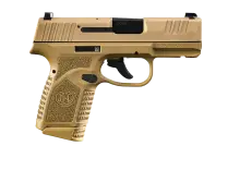 FN Reflex Micro-Compact 9mm Luger Pistol, 3.3" Barrel, Flat Dark Earth, 11+1/15+1 Rounds, No Manual Safety - 66-101409