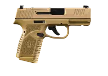 FN Reflex MRD 9MM Luger 3.3" Barrel Flat Dark Earth Pistol with 15-Round Capacity and Optic Ready