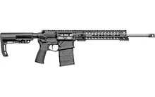 Patriot Ordnance Factory (POF) Rogue .308 Win Semi-Automatic Rifle, 16.5" Stainless Steel Barrel, 20+1 Round, Direct Impingement, Black Anodized, 6 Position MFT Stock - 01662
