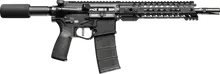 Patriot Ordnance Factory Renegade+ AR Pistol, Semi-Automatic, 5.56 NATO / .223 Remington, 10.5" Barrel, 30-Rounds, Direct Impingement, M-LOK Free Float Rail, Black Finish