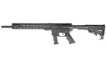 Windham Weaponry 9mm Carbine Semi-Automatic Rifle, 16" Barrel, 17+1 Rounds, Black Hard Coat Anodized, 6 Position Stock, Glock Mag Compatible