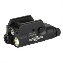Surefire XC1 Compact Pistol Light, 300 Lumens, Black, Includes 1x AAA Rechargeable NiMH Battery