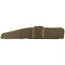 "NCStar VISM 48" x 8" Padded Shotgun Case with Lockable Zipper Pulls, Synthetic Fabric, Brown"