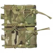 High Speed Gear Double Rifle Taco Magazine Pouch, MOLLE Multicam - AR-15/308 Compatible