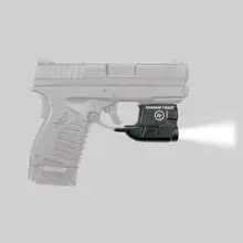 Crimson Trace LTG-771 Lightguard 110 Lumens White LED Tactical Weapon Light for Springfield XD-S Pistol, Matte Black Polymer