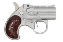 Cobra Firearms Big Bore 9mm Derringer with Satin Finish and Rosewood Grip