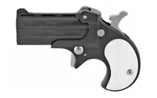 Cobra Classic Derringer Pistol 22 LR, 2.4" Barrel, Black with Pearl Grip, 2 Rounds