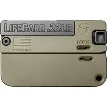 Trailblazer Firearms LifeCard .22 LR 2.5" Barrel 1-Round OD Green/Black
