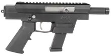 Excel Arms X-9P 9mm Semi-Automatic Pistol with 8.50" Barrel and 17 Round Glock Style Magazine - Black