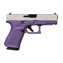 Glock 19 Gen5 9mm 15-Round Purple with 4.02" Barrel and Silver Slide ACG-57026