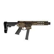 Brigade BM9-P 9mm 9" Midnight Bronze AR Pistol with 33rd Magazine