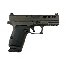 Live Free Armory AMP Compact Pistol - 9mm, OD Green, 3.9" Fluted Barrel, 15RD, Optic Cut