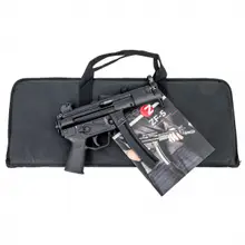 Zenith Firearms ZF-5K 9MM Luger Semi-Auto Tactical Pistol, 4.6" Barrel, 30 Rounds, Black - Essential Package