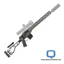 Q Mini Fix 5.56 NATO 16" Gray Bolt Action Rifle with Adjustable Folding Stock - MINIFIX-556-16IN-GRAY
