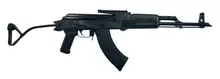 Pioneer Arms Sporter Elite AK-47 Rifle - Forged Trunnion, 7.62X39, 16" Barrel, 30rd, Black Polymer Furniture, Side Folding Stock with Built-in Optic Rail