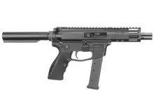 Foxtrot Mike Brigade Manufacturing 9mm Hybrid AR15 Pistol, 5" Barrel, 1-27RD - FM9H-R554-BM