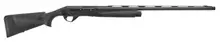 McCoy MC172704 Onyx 12 Gauge Semi-Auto Shotgun with 28" Chrome Lined Vent Rib Barrel, Black Synthetic Furniture, and Fiber Optic Sight