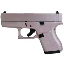 Glock 43 9MM Rose Gold Cerakote Subcompact Pistol - 6+1 Rounds, 3.41in