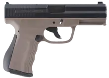 FMK 9C1 G2 FAT Semi-Auto Pistol 9MM Luger, 4" Barrel, 14 Rounds, Dark Earth Polymer Grip