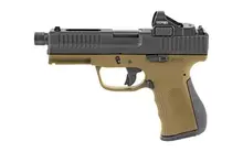 FMK Firearms Elite Pro Plus 9mm, 4" Barrel, Striker Fired, Compact, Black Polymer Frame, Optic Ready Slide, 14-Rounds, Burris Fastfire 3 Red Dot, 2 Magazines