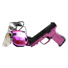FMK Firearms 9C1G2-FAT 9MM Semi-Auto Pistol, 4" Barrel, 14RD, Pink with Muff, Adjustable Sights