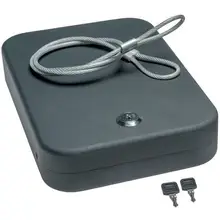 SnapSafe Keyed Alike Lock Box, XX-Large, Black Steel, 2-Pack - Model 75221