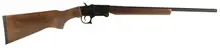 Hatfield SGL Youth .410 Gauge Single Shot Shotgun with 20" Barrel, 3" Chamber, Black Finish, and Walnut Stock