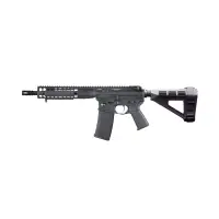 LWRC Individual Carbine ICDIP5CK10BR Direct Impingement 5.56 NATO 10.50" 30+1 FDE Anodized/Black with Magpul MOE SB4M Pistol Brace