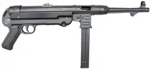 American Tactical GSG MP40P Semi-Automatic Pistol, 9mm, 10.8" Barrel, 25+1 Rounds, Black Polymer Grip