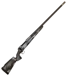Fierce Firearms Carbon Rival 6.5 PRC 24" Bolt-Action Rifle with Phantom Camo Carbon Fiber Stock and Gray Cerakote - Right Hand
