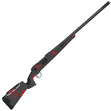 Fierce Firearms Carbon Rival FP 7MM PRC 22" Bolt Action Rifle - Black Cerakote & Blood Red Camo