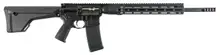 LWRC Individual Carbine IC-DI MKII Target/Varmint .223 Wylde 18.1" Semi-Auto AR-15 Rifle, 30 Rounds, Direct Impingement, M-LOK Freefloat Rail, Adjustable Stock, Black - ICDIR5B18TM