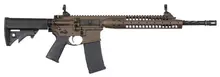 LWRC International IC-A5 Individual Carbine 5.56 NATO 14.7" Semi-Automatic Rifle, Patriot Brown - ICA5RPBC14P