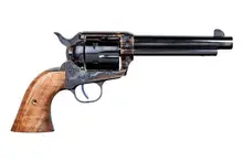 Standard Manufacturing .45 LC Single Action Revolver, 5.5" Barrel, Case Colored Frame, 2-Piece Walnut Grip