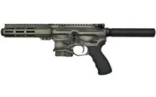WMD Guns Micro Beast 5.56NATO/.223 Remington AR Pistol, 5" Barrel, 10RD, Silver