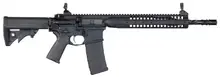 LWRC International IC-SPR Individual Carbine 5.56 NATO 14.7" Semi-Automatic Rifle with Adjustable Stock and Magpul MOE+ Grip - Black Anodized