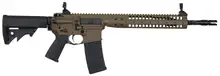 LWRC Individual Carbine IC-SPR 5.56 NATO Semi-Auto Rifle, 14.7" Barrel, 30+1 Rounds, Flat Dark Earth Cerakote, Black Adjustable Stock, Magpul MOE+ Grip