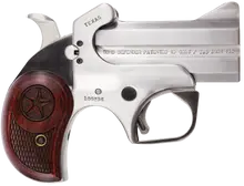 Bond Arms Texas Defender .357 Magnum/.38 Special 3" 2-Rounds Derringer Pistol with Rosewood Grip and Stainless Steel Finish