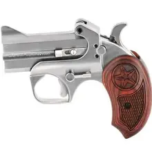 Bond Arms Texas Defender .327 Fed Mag 3" Barrel Stainless Steel with Rosewood Grips