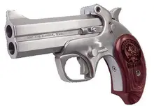 Bond Arms Snake Slayer IV Derringer Pistol - .357 Mag/.38 SPL, 4.25" Stainless Steel Barrel, 2 Rounds, Rosewood Grip