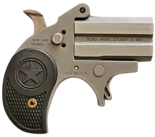 Bond Arms Stubby 9mm 2.2" Stainless Steel 2-Rounds Derringer Pistol
