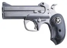 Bond Arms Ranger II Derringer Pistol, .357 Magnum/.38 Special, 4.25" Stainless Steel Barrel, 2 Rounds, Black Ash Grips