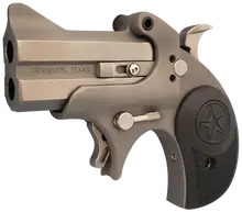 Bond Arms Rawhide Derringer Pistol - .357 Mag/.38 SPL, 2.5" Stainless Barrel, 2-Round, Black Rubber Grips