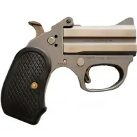Bond Arms Honey-B 9mm 3" 2RD Stainless Steel Break-Open Pistol with Extended Grip