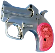 Bond Arms Mama Bear Derringer Pistol, .357 Mag/.38 SPL, 2.5" Stainless Steel Barrel, 2 Rounds, Pink Wood Grip
